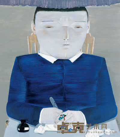 向庆华 2006年作 妄想者系列 140×120cm