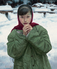 刘孔喜 2006年作 青春纪事之五—边疆雪
