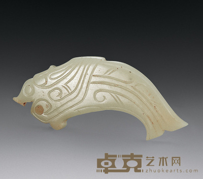 西周 玉鸟 长6cm