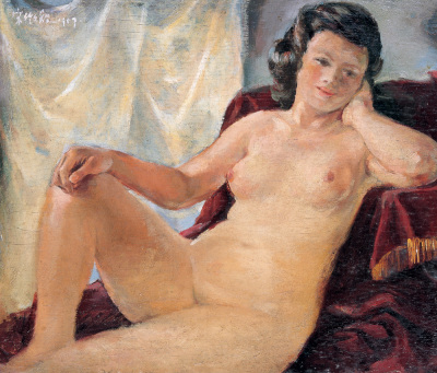 宋徵殷 1957年作 裸女