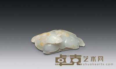 明末清初 白玉天禄 长8.3cm