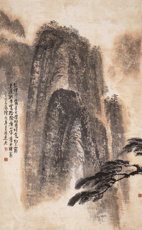 冯建吴 山水 立轴