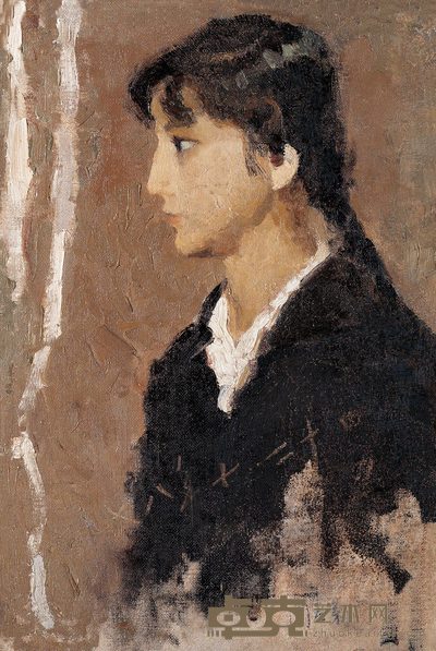 周春芽 少女 38×26cm