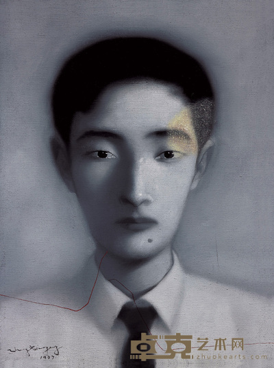 张晓刚 血缘系列 40×30cm