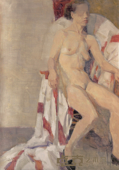 章晓明 女人体 140×90cm