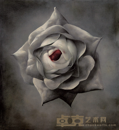 罗发辉 玫瑰 110×100cm