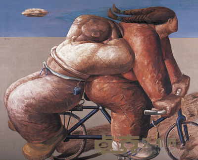 关键 大地魂之春风 146×180cm