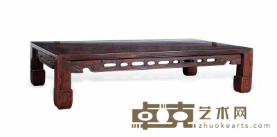 清 红木炕桌 140×80cm