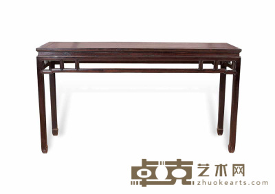 清 红木条桌 160×50×87cm