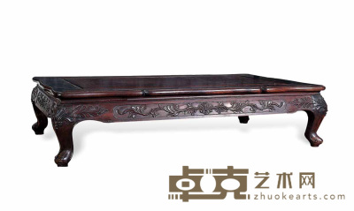 清 红木炕桌 150×90cm