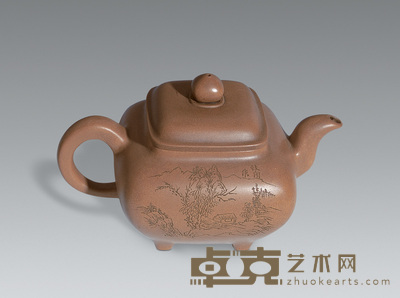 民国 冯桂林大传炉壶 14×23cm