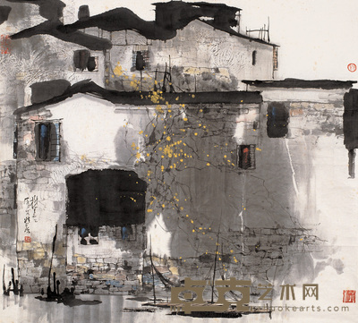 刘懋善 水乡春早 片 63×69cm