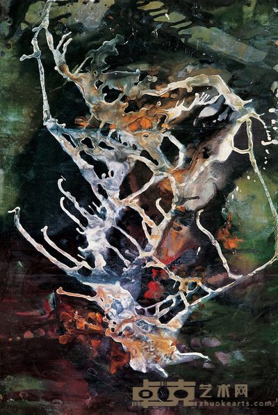 李青萍 抽象系列—1 74×51cm