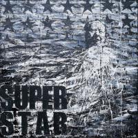 崔玮 2006年作 SUPER STAR—MAO