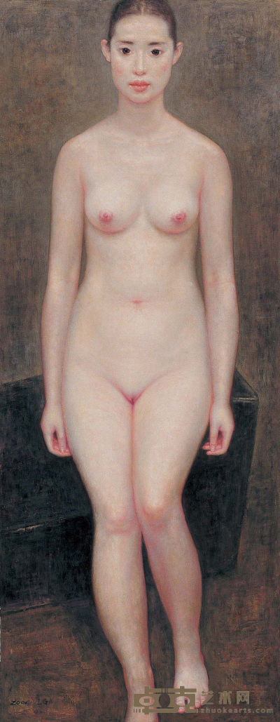 李贵男 2004年作 裸女 100×80cm