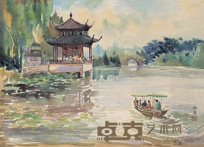 李詠森 风景 40×55cm