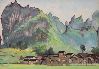 涂克 风景 26×37cm