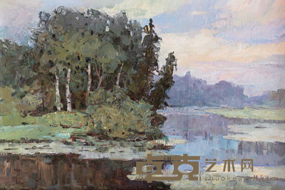 张华清 皇家森林 61×92cm