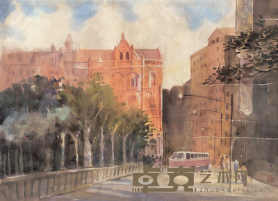 李詠森 风景 39×53cm