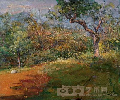 张俊明 京郊小景 61×46cm
