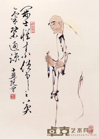 范曾 人物 单片 70×50cm