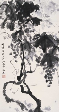 李咏森 夏暮垂荫 镜心