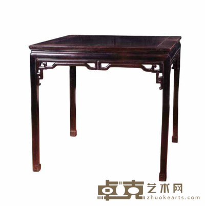 清 红木方桌 93×93×89cm