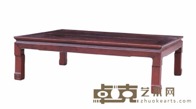 清 红木长方炕桌 120×90×35cm