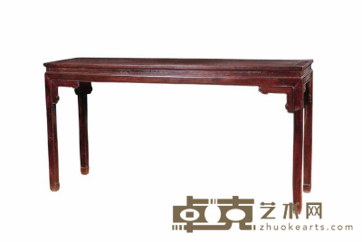 清 红木条桌 165×47×85cm