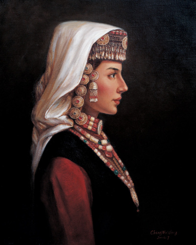 程卫东 2002年 新疆少女