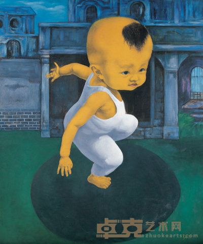 姚俊忠 1999年 黄孩 179×147cm