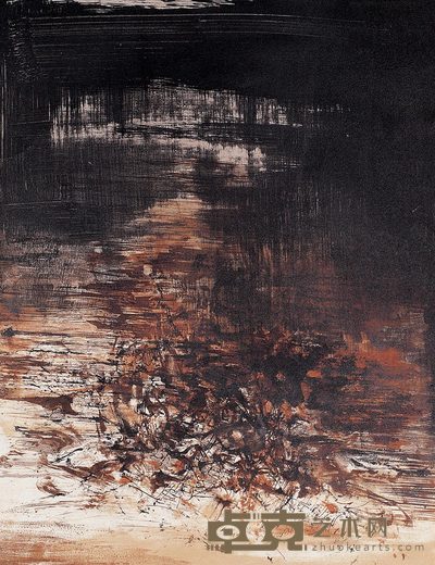 赵无极 1976.73/99 69×43cm