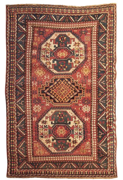 约1825-1850年作 洛里-帕姆巴克地毯