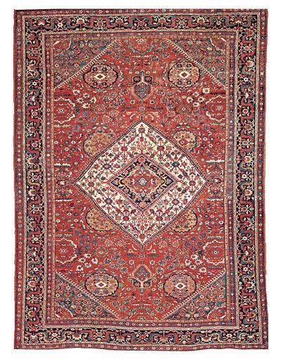 约1875-1900年作 苏丹纳巴达地毯