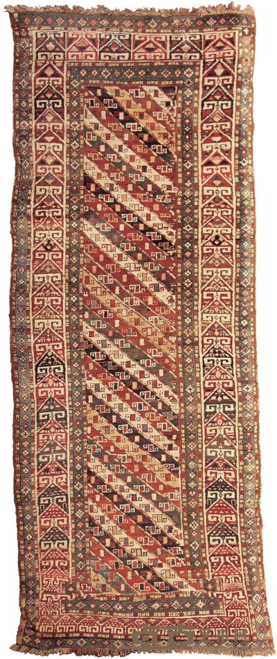 约1875-1900年作 基德杰地毯 315×125cm