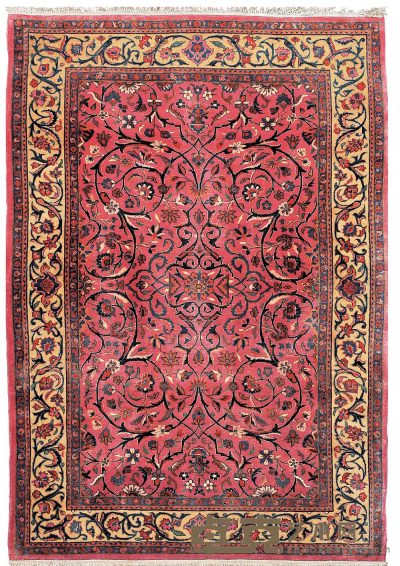 约1925-1950年作 克山地毯 149×109cm