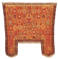 约1875-1900年作 萨南达马背毯