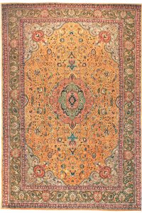 约20世纪中作 大不里士地毯