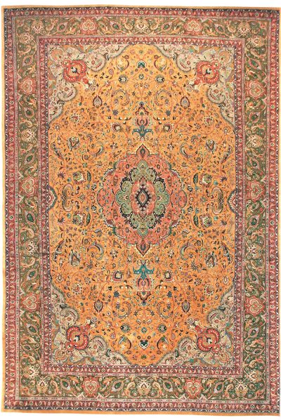 约20世纪中作 大不里士地毯