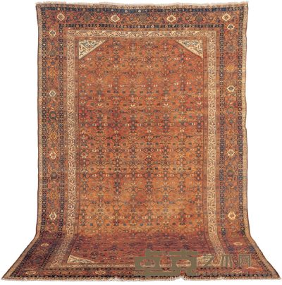 约1900-1925年作 恩杰拉斯地毯 352×223cm