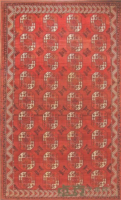 约1875-1900年作 埃萨里地毯 460×267cm