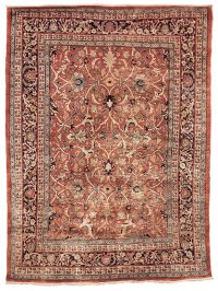 约1875-1900年作 大不里士丝织地毯