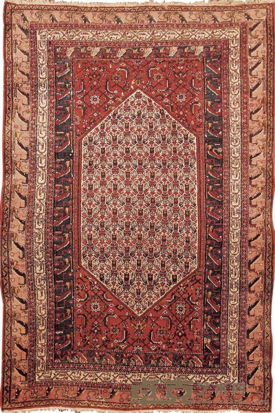 约1950-2000年作 马来耶地毯 202×136cm