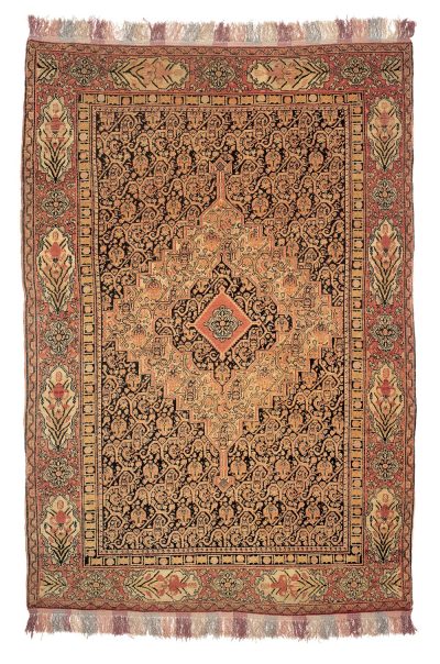 约19世纪中作 萨南达古地毯