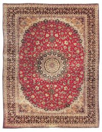 约1950-1975年作 伊斯法罕地毯