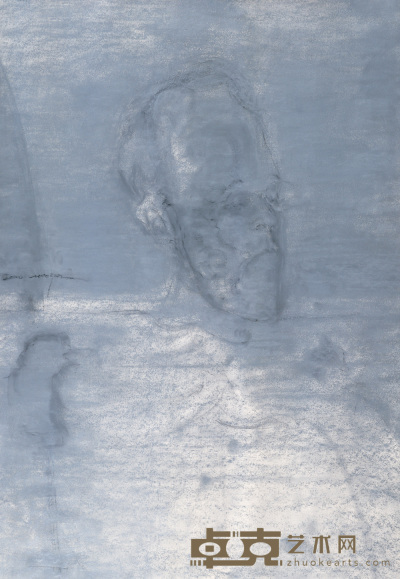 毛焰 2000年作 肖像 74×51cm