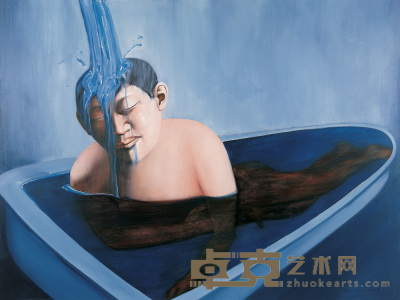 宋永红 2004年作 慰藉之浴 150×200cm