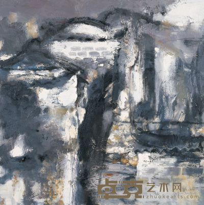 刘南一 2004年作 桂林·朗梓 120×120cm