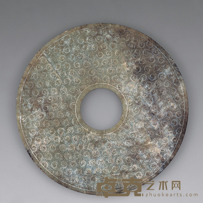 汉 玉璧 径15cm