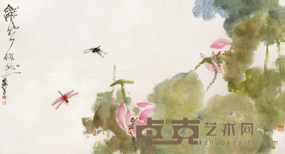 刘德扬 和风依然 镜心 54×100cm